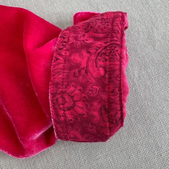 Pilcro‎ Pink long sleeve velvet button front top - Picture 12 of 12